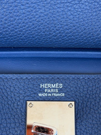 Hermes Navy HAC A Dos Crossbody Backpack