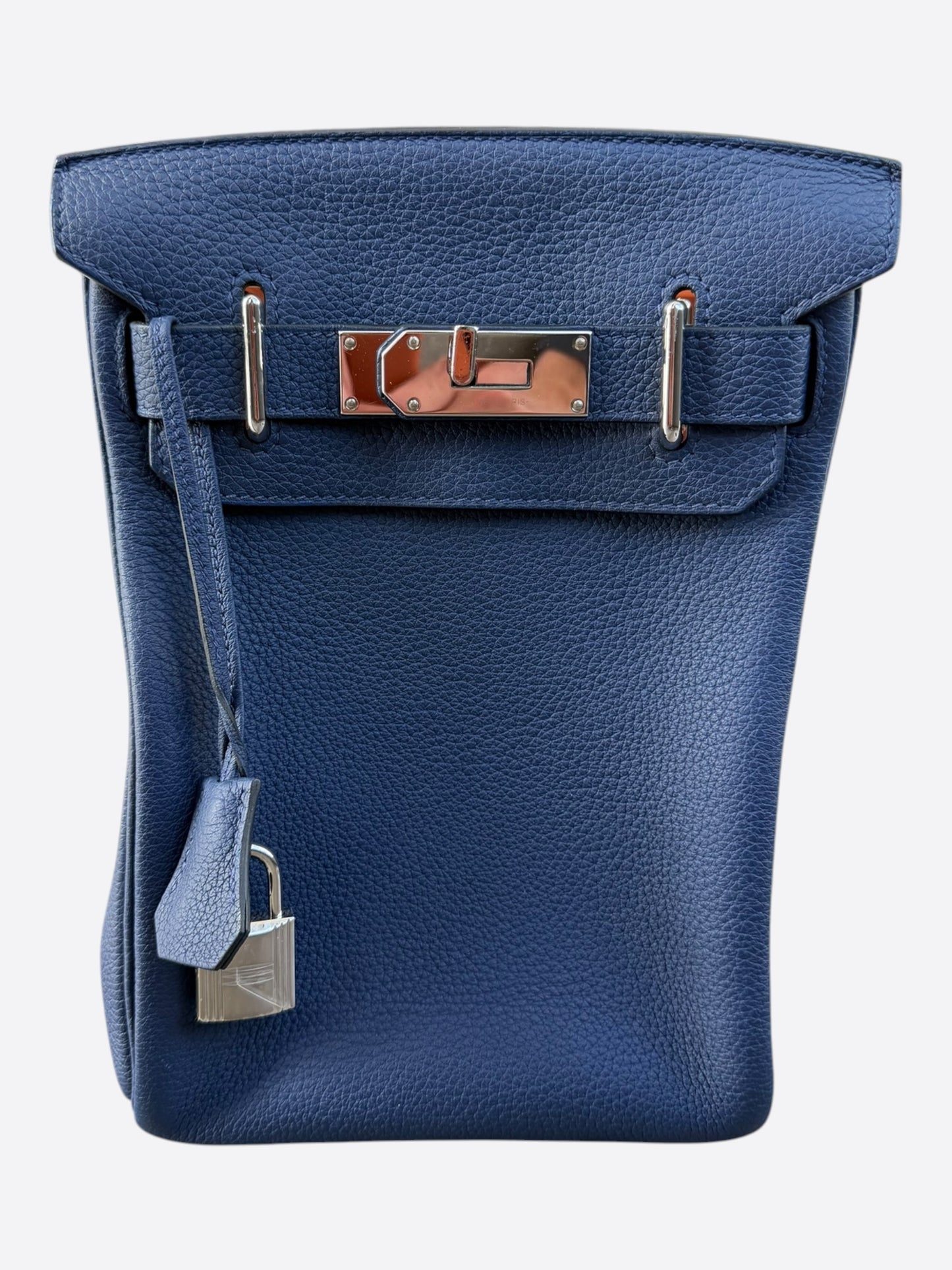 Hermes Navy HAC A Dos Crossbody Backpack