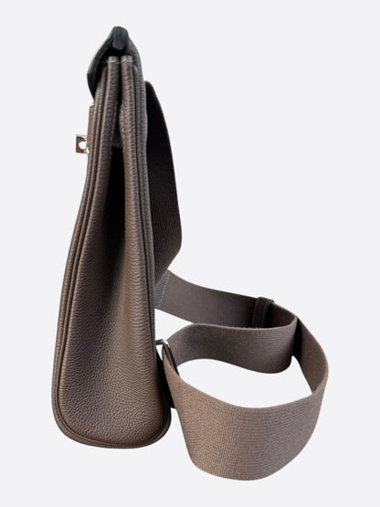 Hermes Brown HAC A Dos Crossbody Backpack