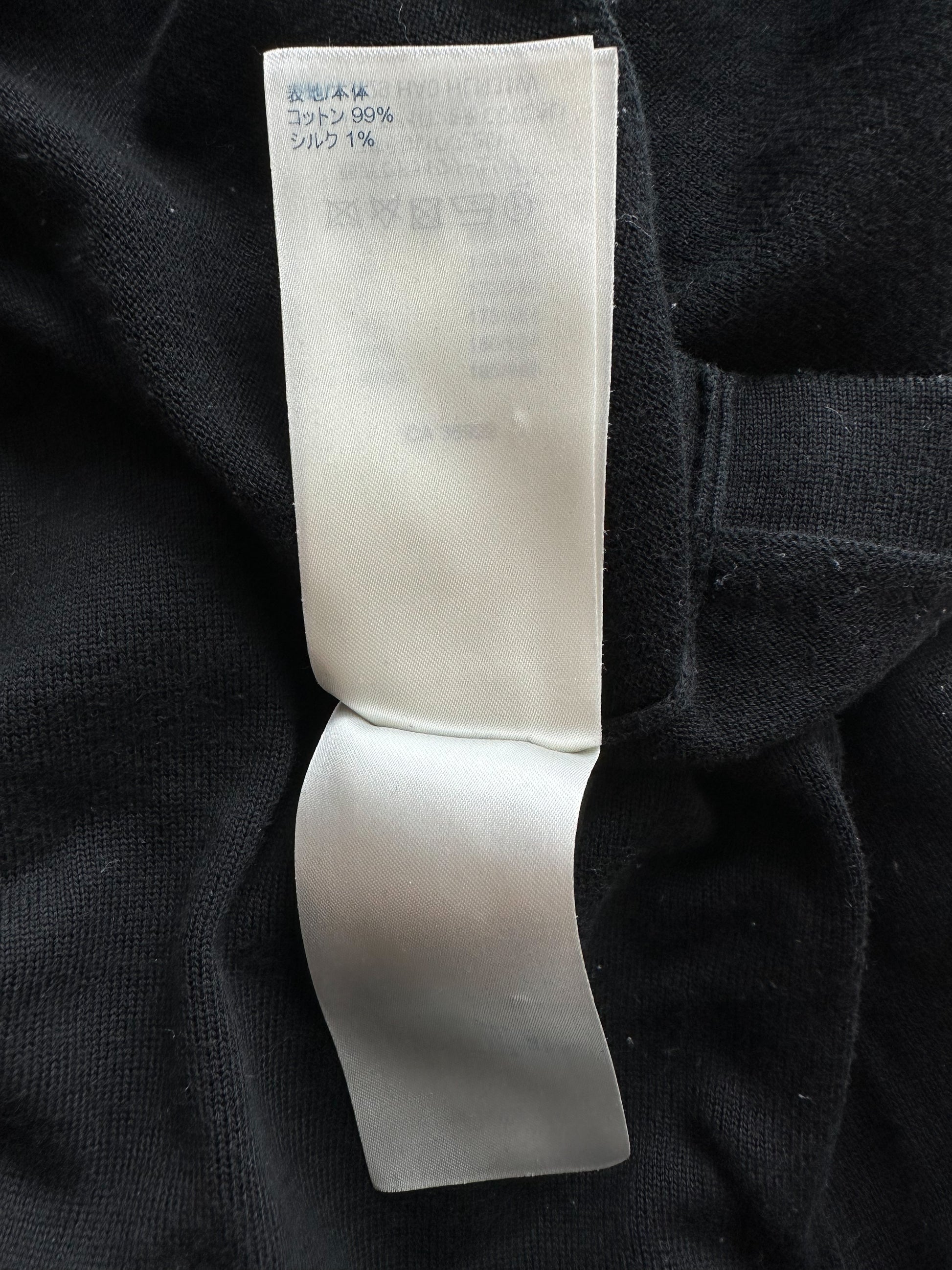 Louis Vuitton Black Maison Intarsia T-Shirt – Savonches