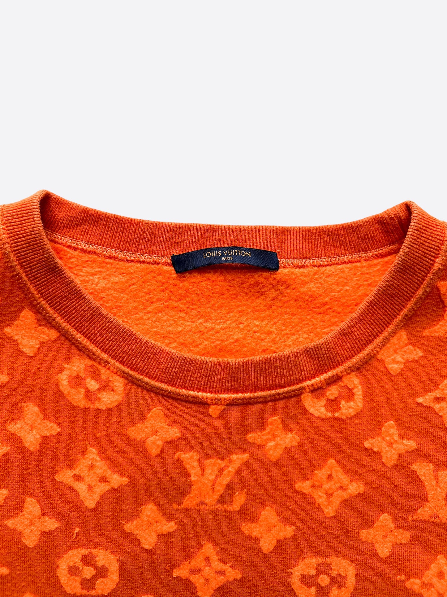Louis Vuitton Monogram Sweatshirt Orange