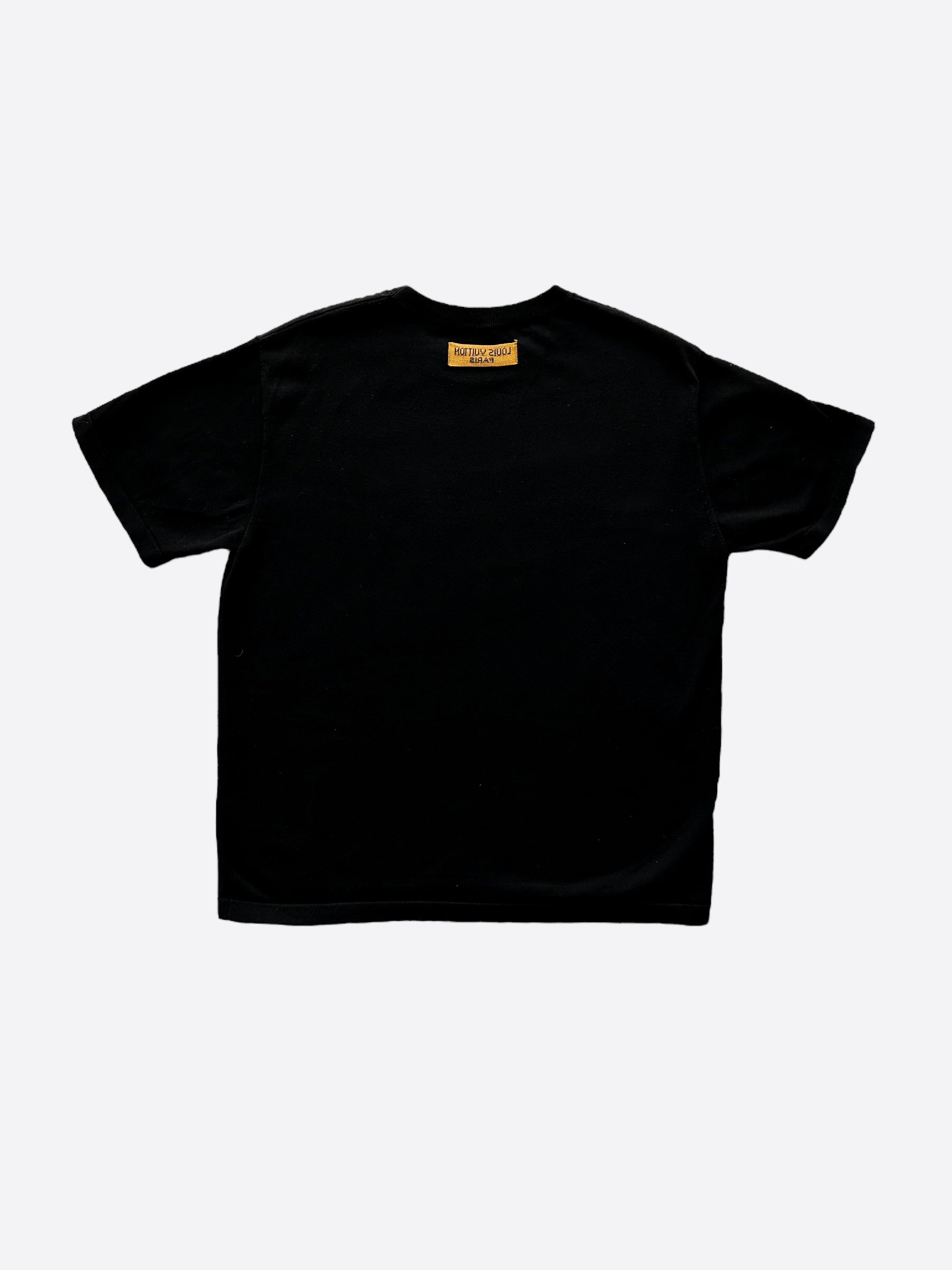 Louis Vuitton Black Maison Intarsia T-Shirt – Savonches