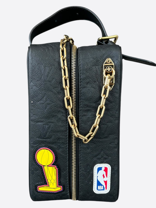 Louis Vuitton NBA Black Taurillon Monogram Dopp Kit