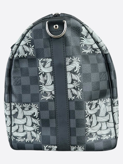 Louis Vuitton Christopher Nemeth Damier Graphite Keepall 45