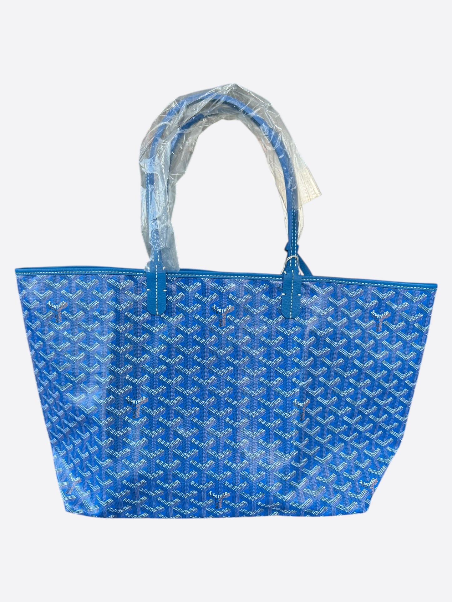 Goyard Blue St. Louis Tote Bag