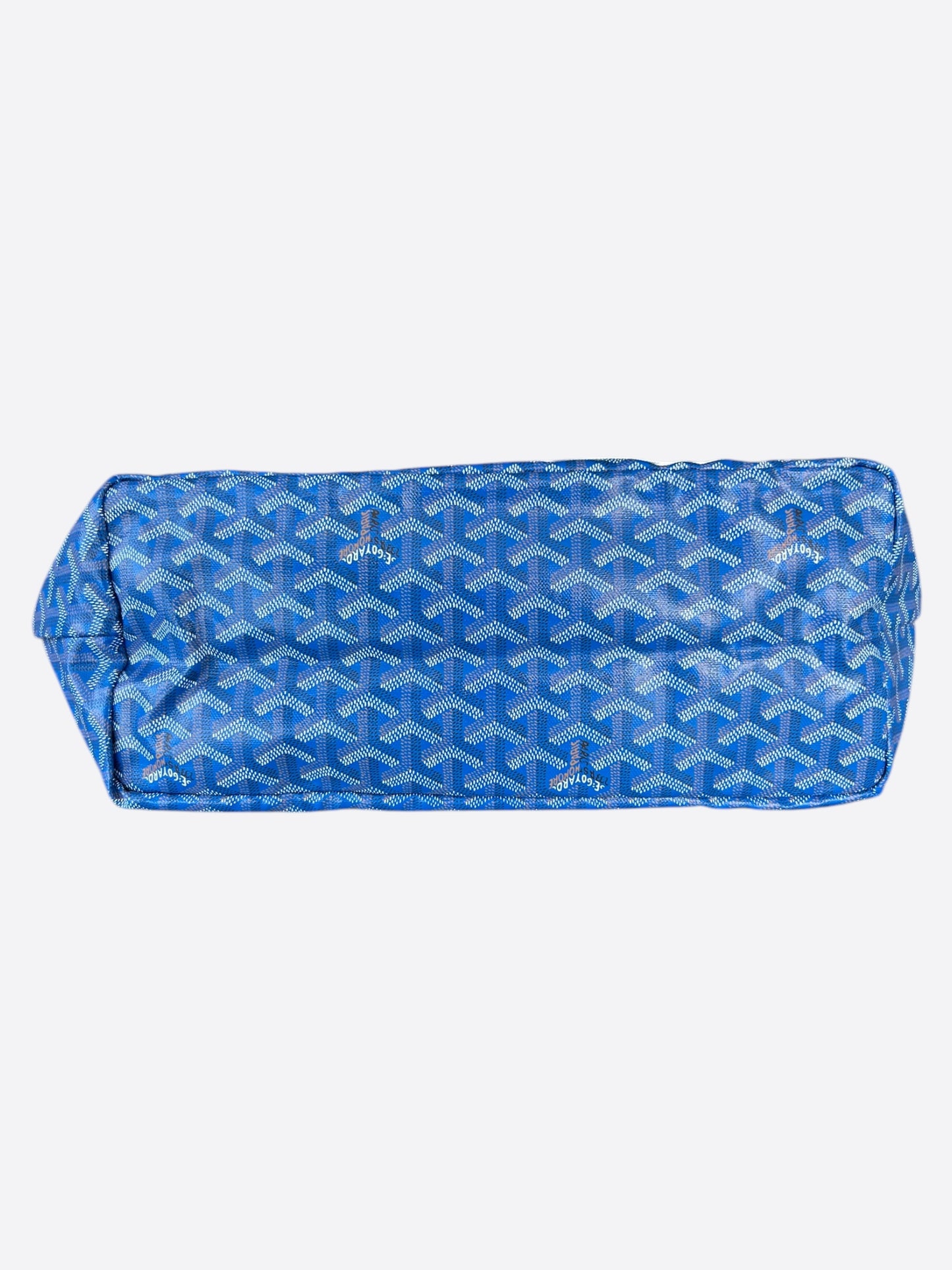 Goyard Blue St. Louis Tote Bag