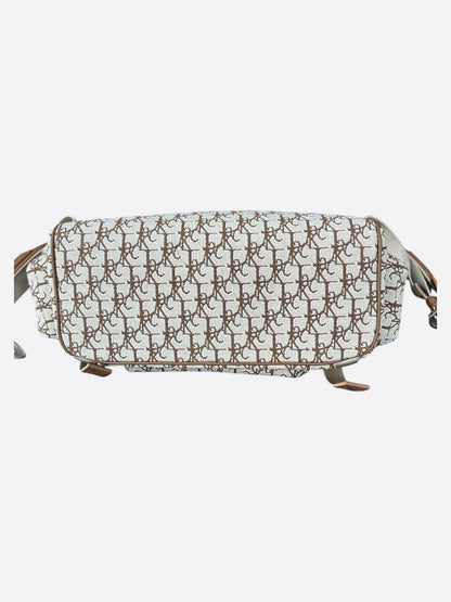 Dior Cactus Jack Beige & Brown Oblique Hit The Road Backpack