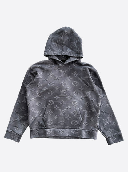 Louis Vuitton Grey 2054 Monogram Hoodie