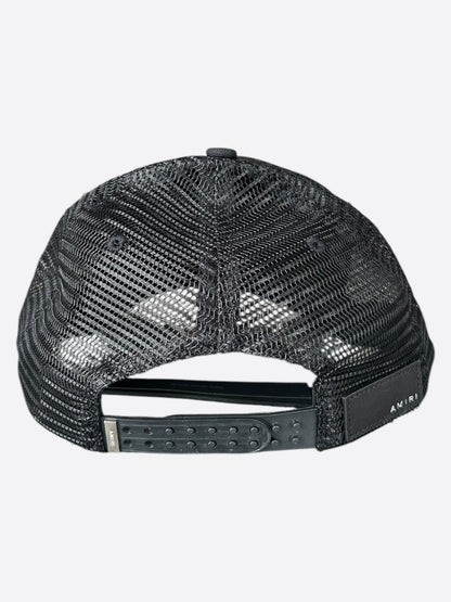 Amiri Black & Camouflage Triple Star Trucker Hat