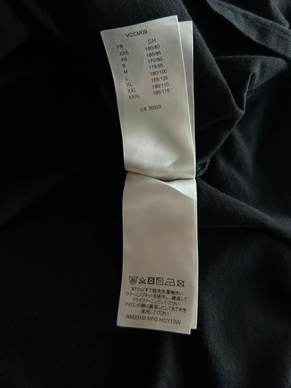 Louis Vuitton Black & White Vuittons Graphic T-Shirt