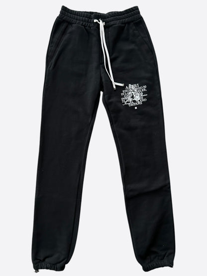 Amiri Black & White Precious Memories Sweatpants
