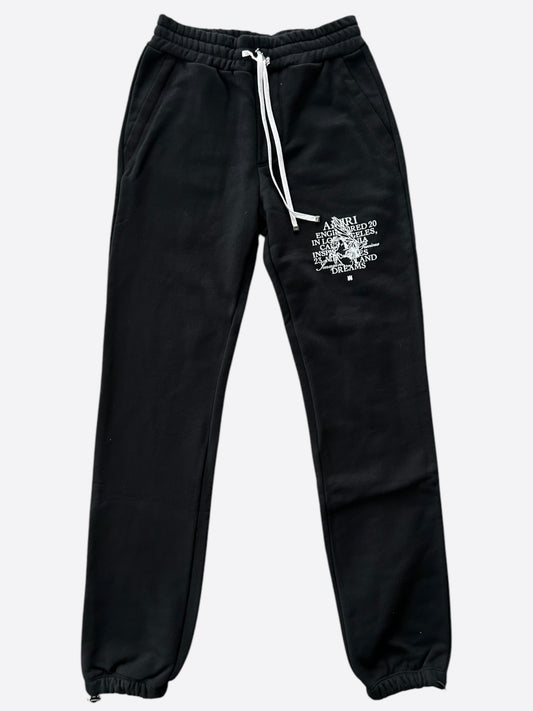 Amiri Black & White Precious Memories Sweatpants