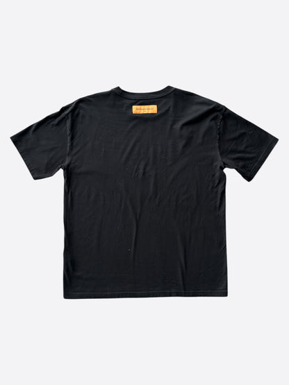 Louis Vuitton Black & White Vuittons Graphic T-Shirt