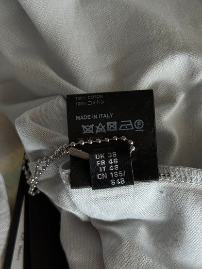 Amiri Grey Dawn Baroque Logo T-Shirt