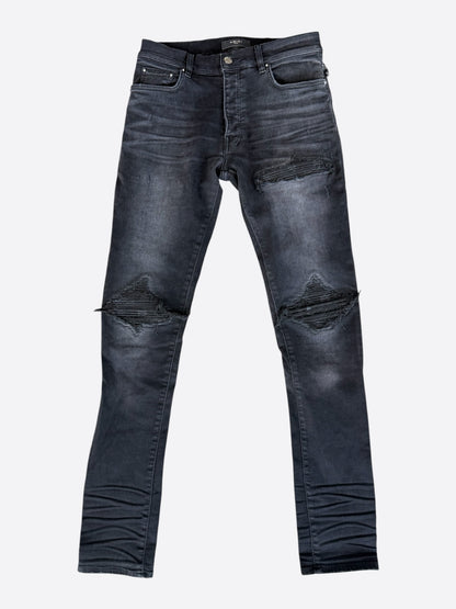 Amiri Vintage Black Bandana Patch MX1 Jeans