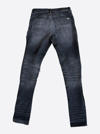 Amiri Vintage Black Bandana Patch MX1 Jeans