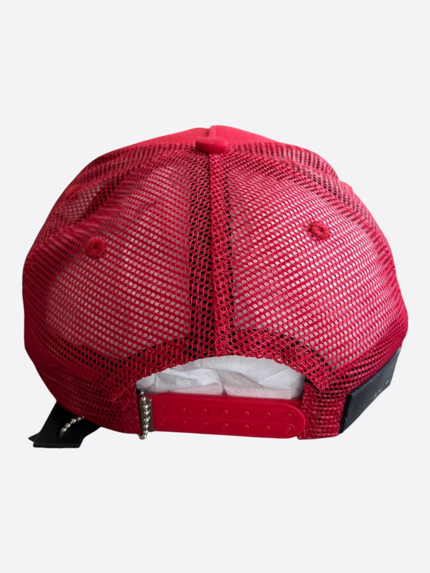 Amiri Red & White Stars Trucker Hat