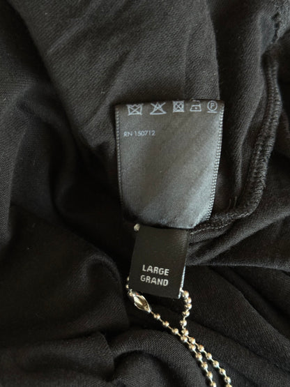 Amiri Black & Rainbow Logo T-Shirt