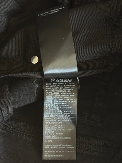 Amiri Vintage Black Bandana Patch MX1 Jeans
