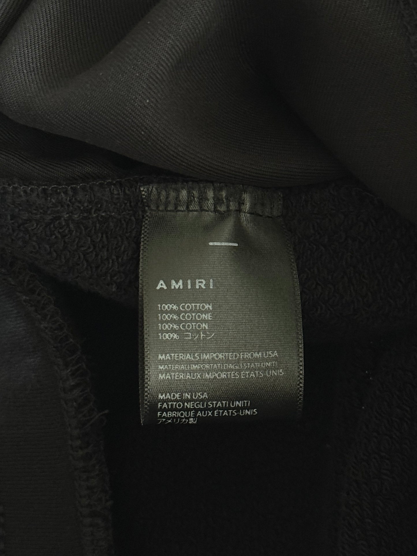 Amiri Black & Gold Naked Girl Graphic Sweatpants