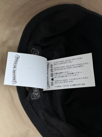 Chrome Hearts Matty Boy Beige 99 Eyes Bucket Hat
