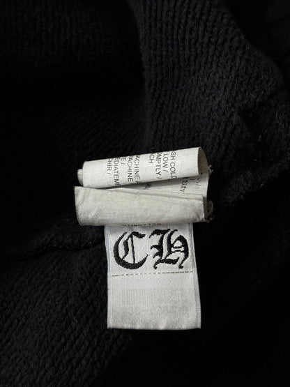 Chrome Hearts Black & White Triple Cross Embroidered Shorts