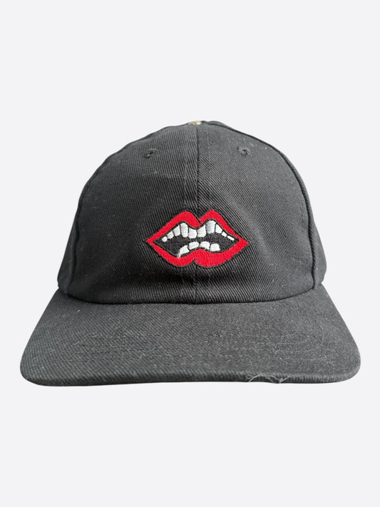 Chrome Hearts Matty Boy Black Embroidered Chomper Hat