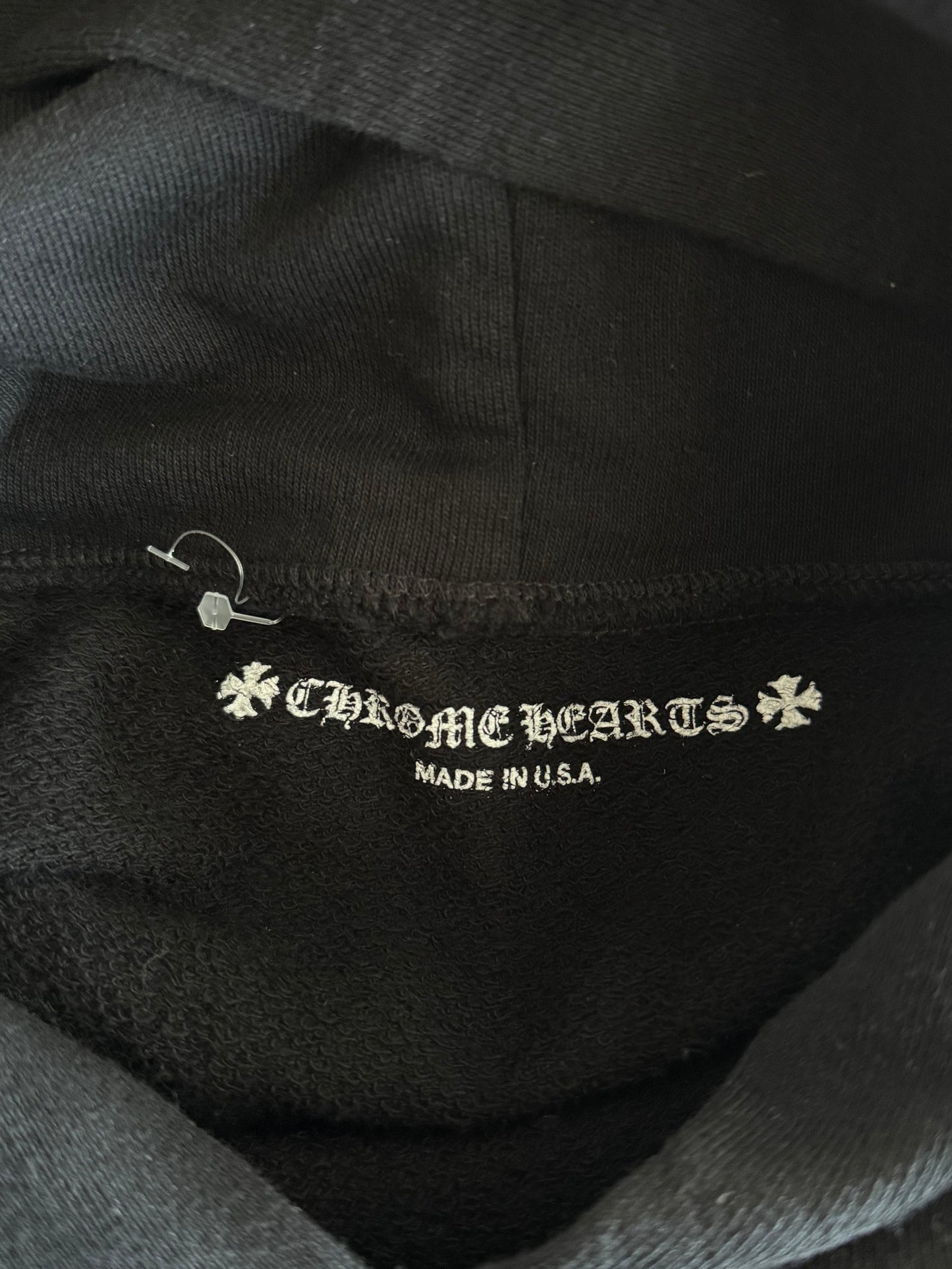 Chrome Hearts Black Matty Boy Stay Fast Hoodie