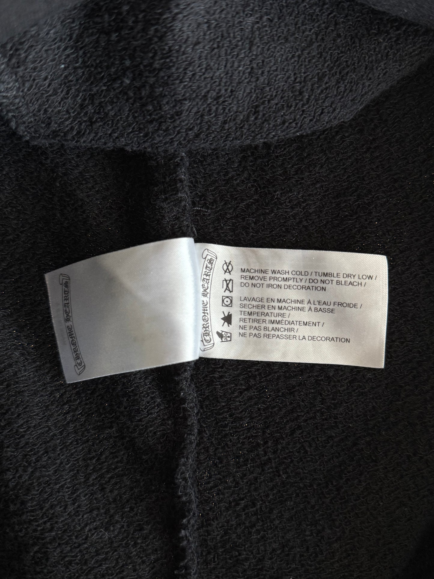 Chrome Hearts Black Matty Boy Stay Fast Hoodie