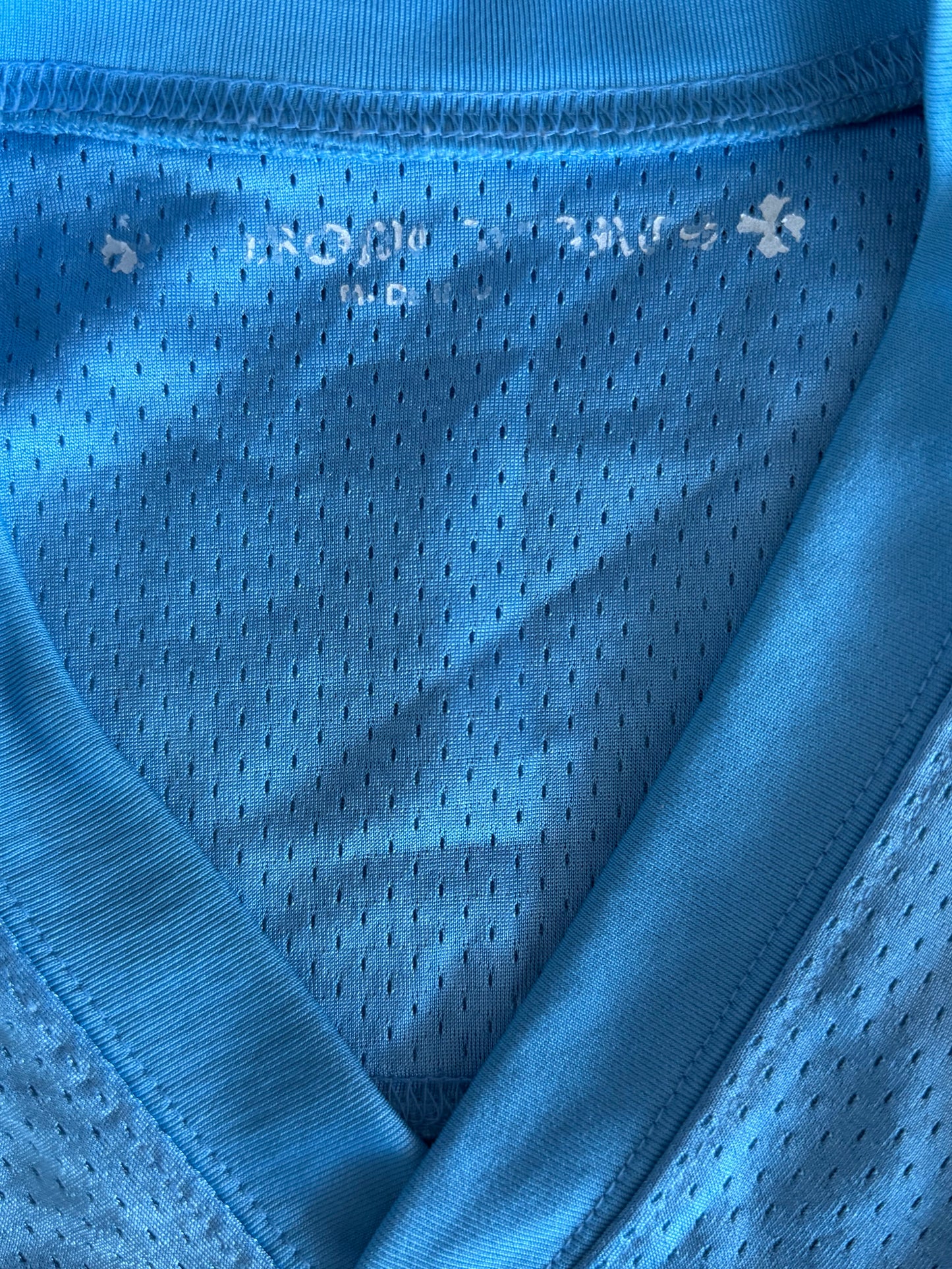 Chrome Hearts Blue & White Logo Mesh Jersey