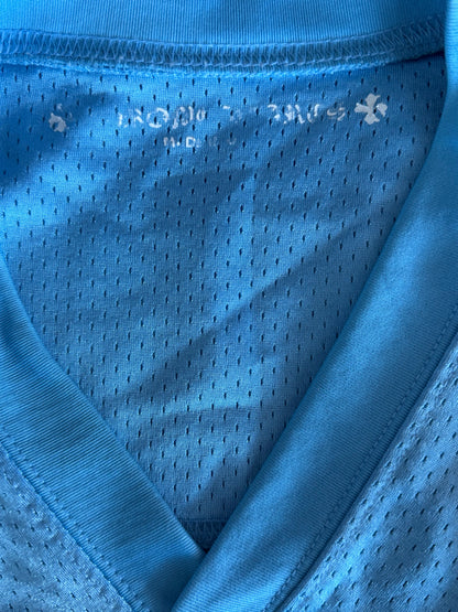 Chrome Hearts Blue & White Logo Mesh Jersey