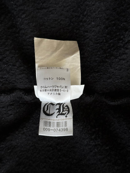 Chrome Hearts Black Cross Graveyard Zip Up Hoodie