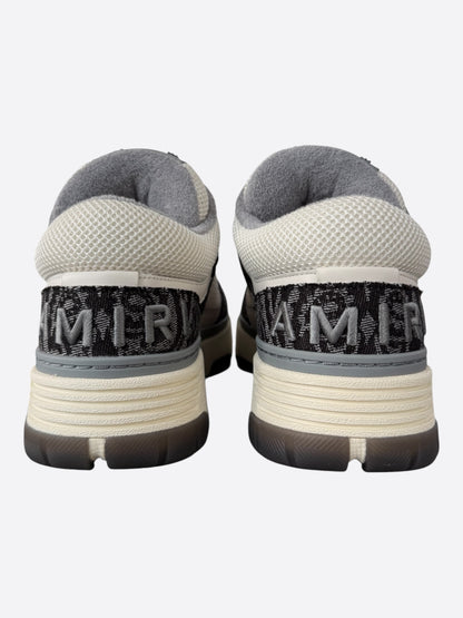 Amiri White & Black Bandana Denim MA-1 Sneakers