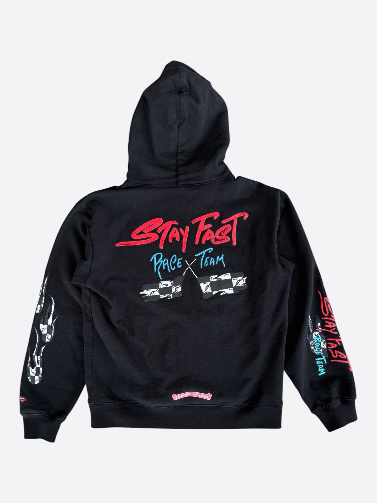 Chrome Hearts Black Matty Boy Stay Fast Hoodie