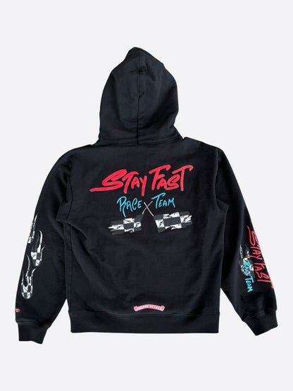 Chrome Hearts Black Matty Boy Stay Fast Hoodie