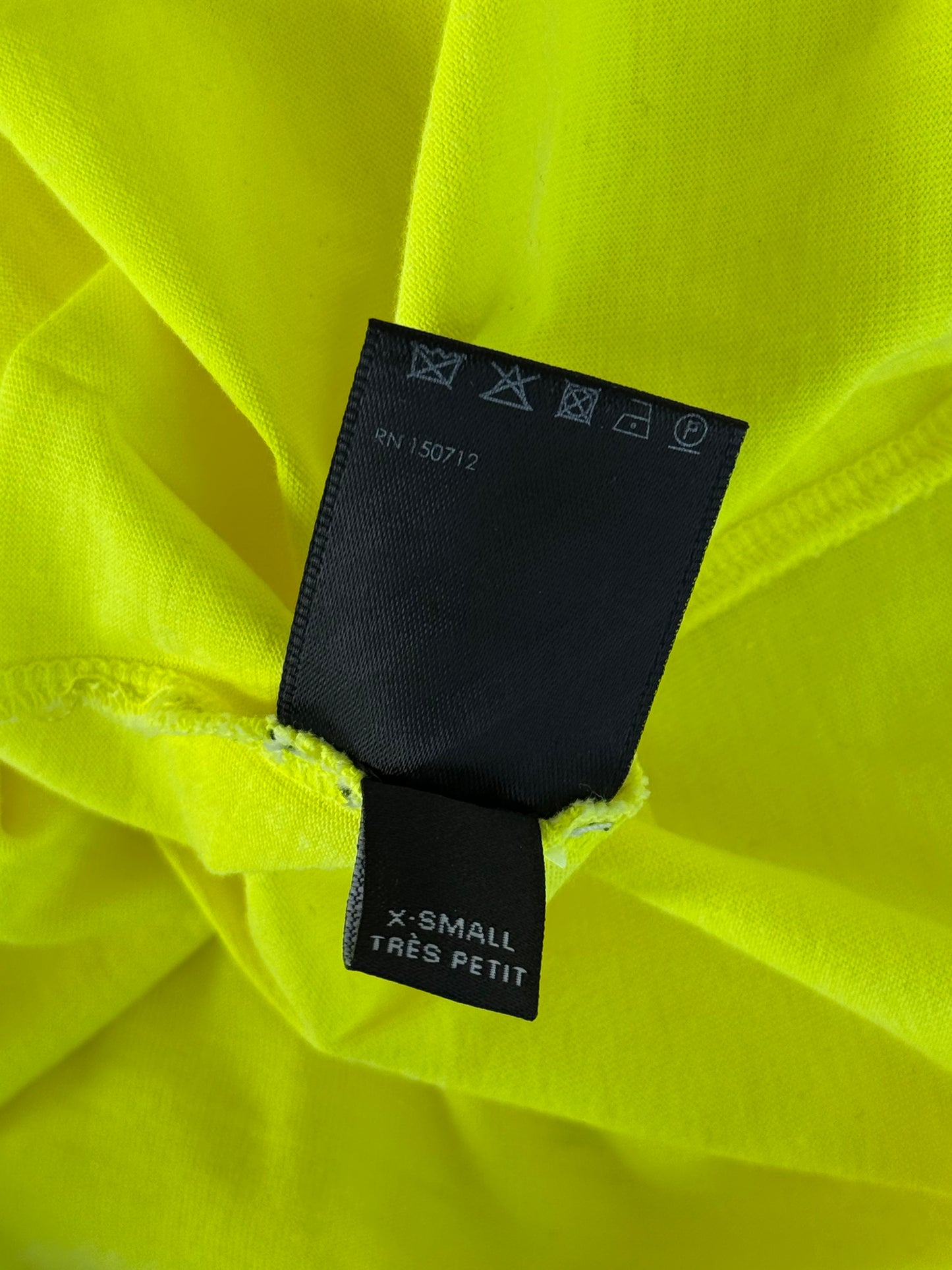 Amiri Lime & Black Core Logo T-Shirt