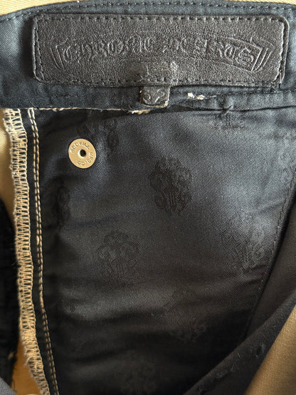 Chrome Hearts Beige Chinos