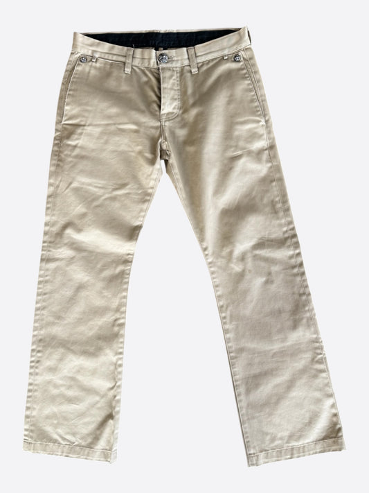 Chrome Hearts Beige Chinos