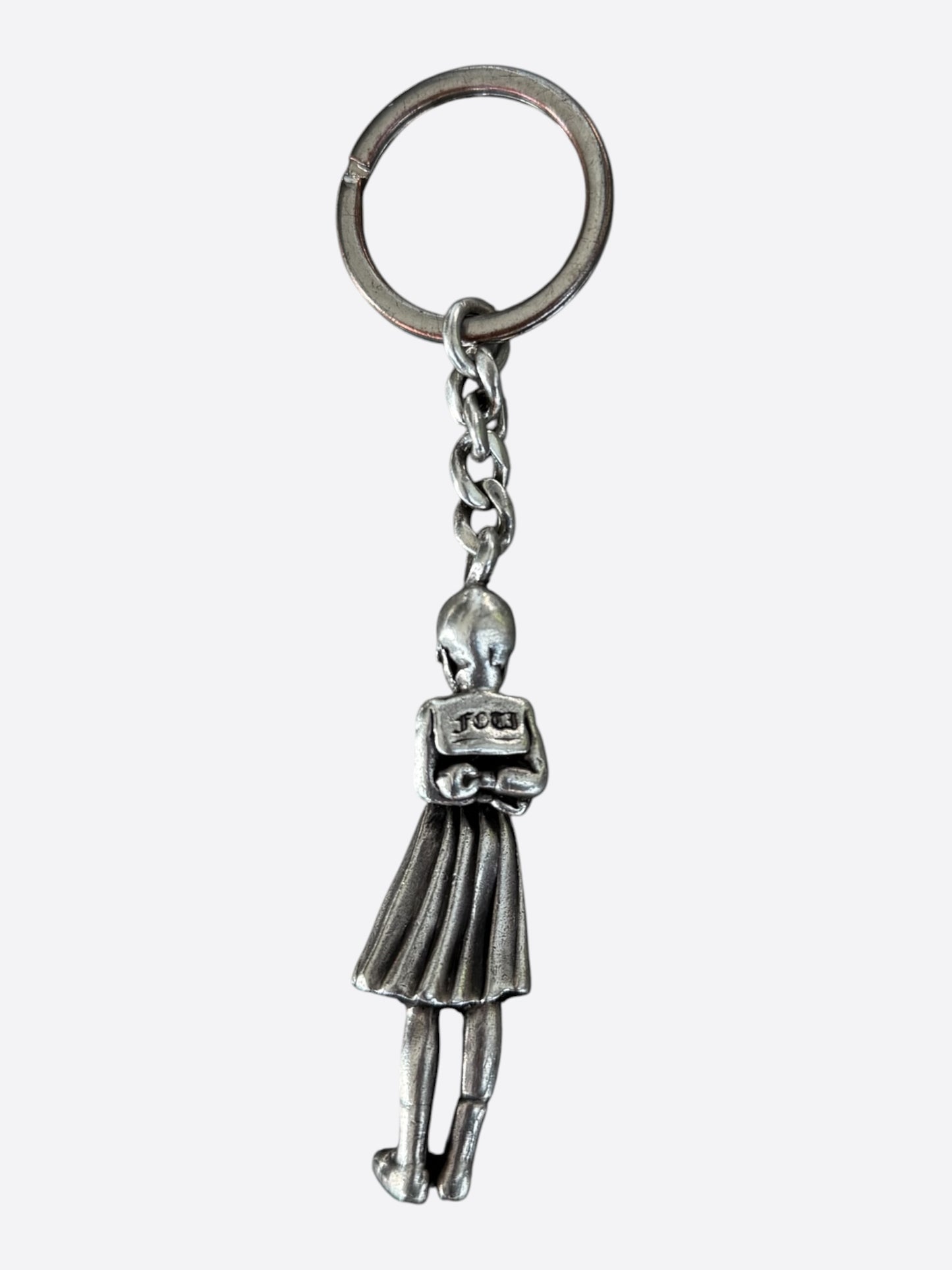 Chrome Hearts Foti Silver Skippy Key Chain