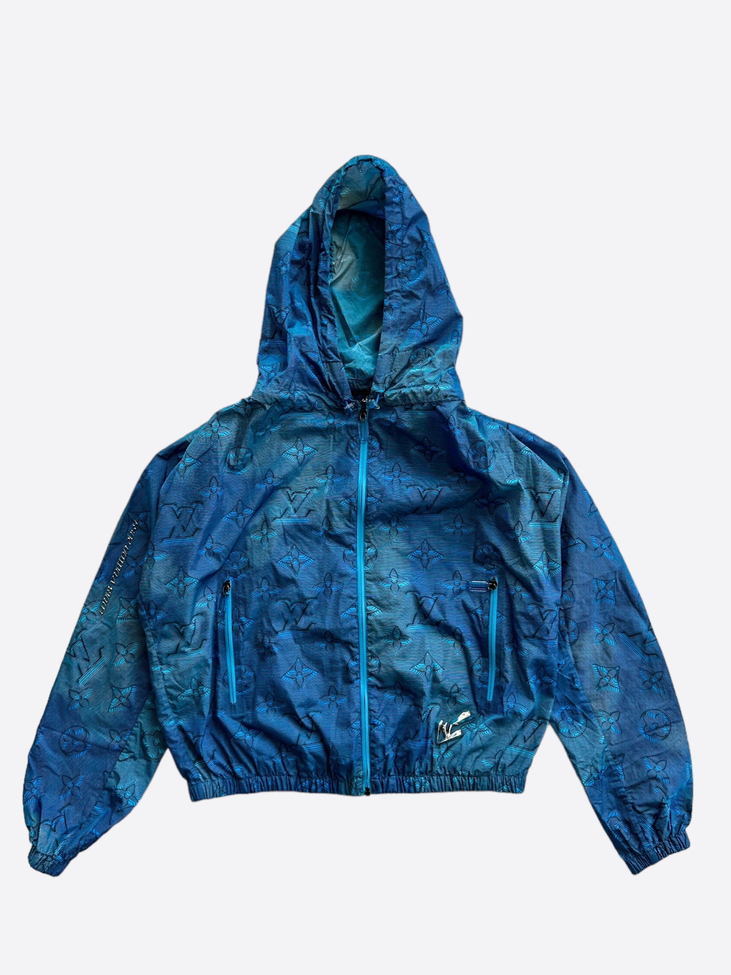 Louis Vuitton Blue 2054 Monogram Windbreaker