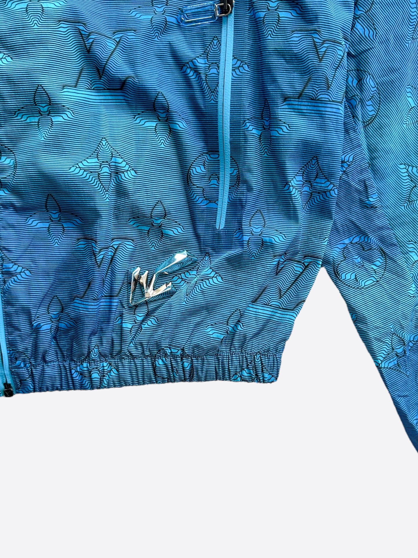 Louis Vuitton Blue 2054 Monogram Windbreaker