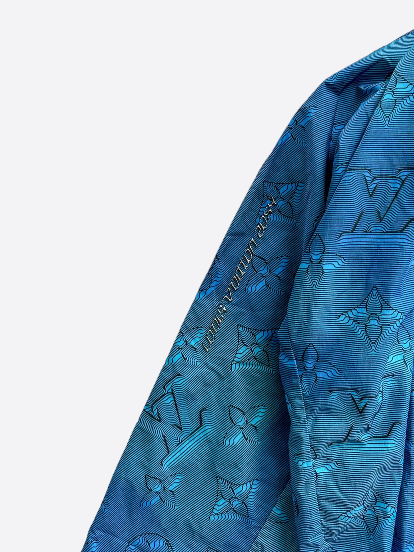 Louis Vuitton Blue 2054 Monogram Windbreaker