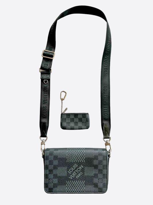 Louis Vuitton Damier Graphite 3D Studio Messenger Bag