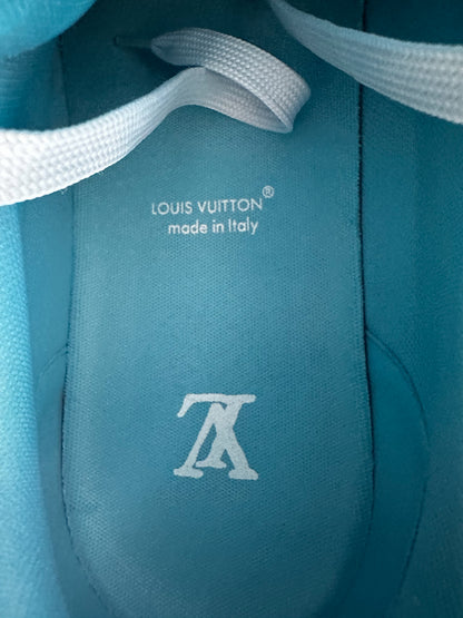 Louis Vuitton Tyler Ice Blue Monogram Trainers