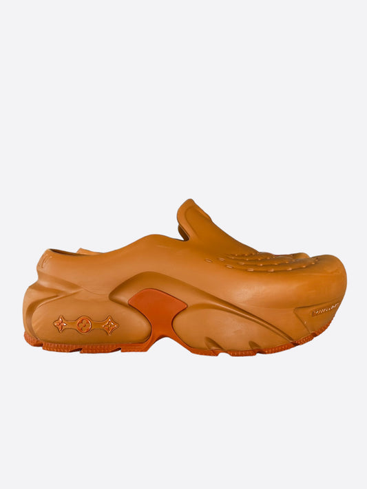 Louis Vuitton Brown Shark Clog