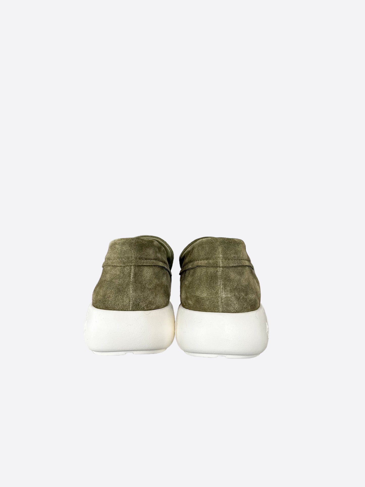 Louis Vuitton Green Suede Pacific Loafers