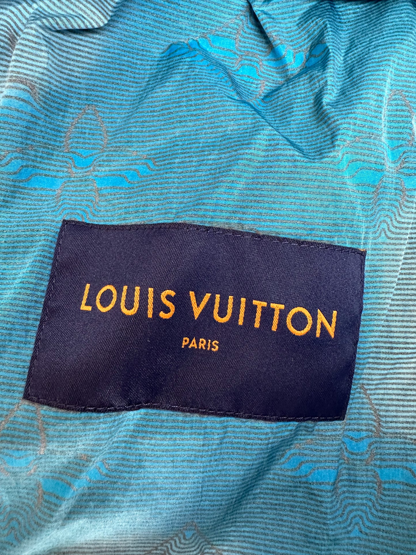 Louis Vuitton Blue 2054 Monogram Windbreaker