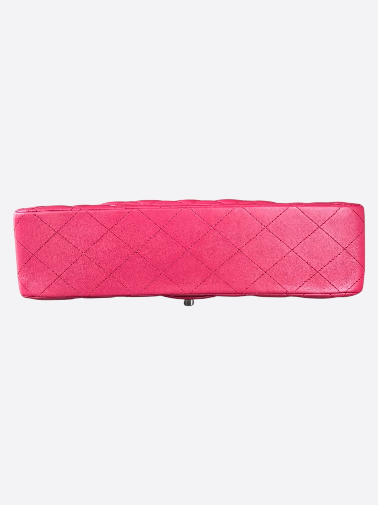 Chanel Pink Quilted Lambskin Medium Flap Bag