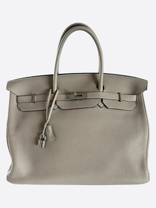 Hermes Beige Togo Birkin 40