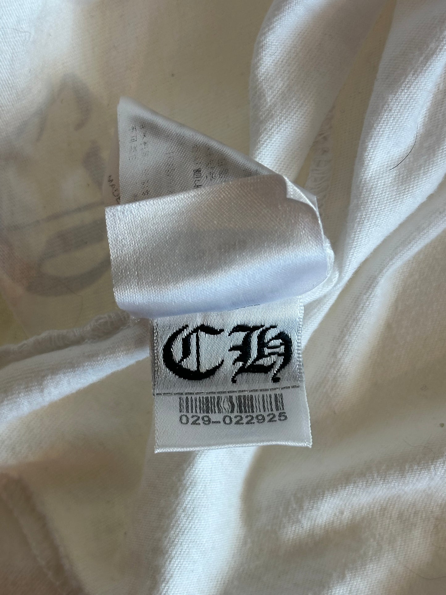 Chrome Hearts White Multicolor Cross T-Shirt
